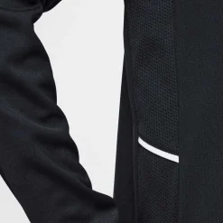 Academy Voetbaltrainingstop met Dri-FIT, lange mouwen en korte rits voor kids