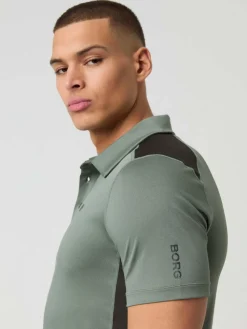 Ace Mesh Panel Polo Shirt
