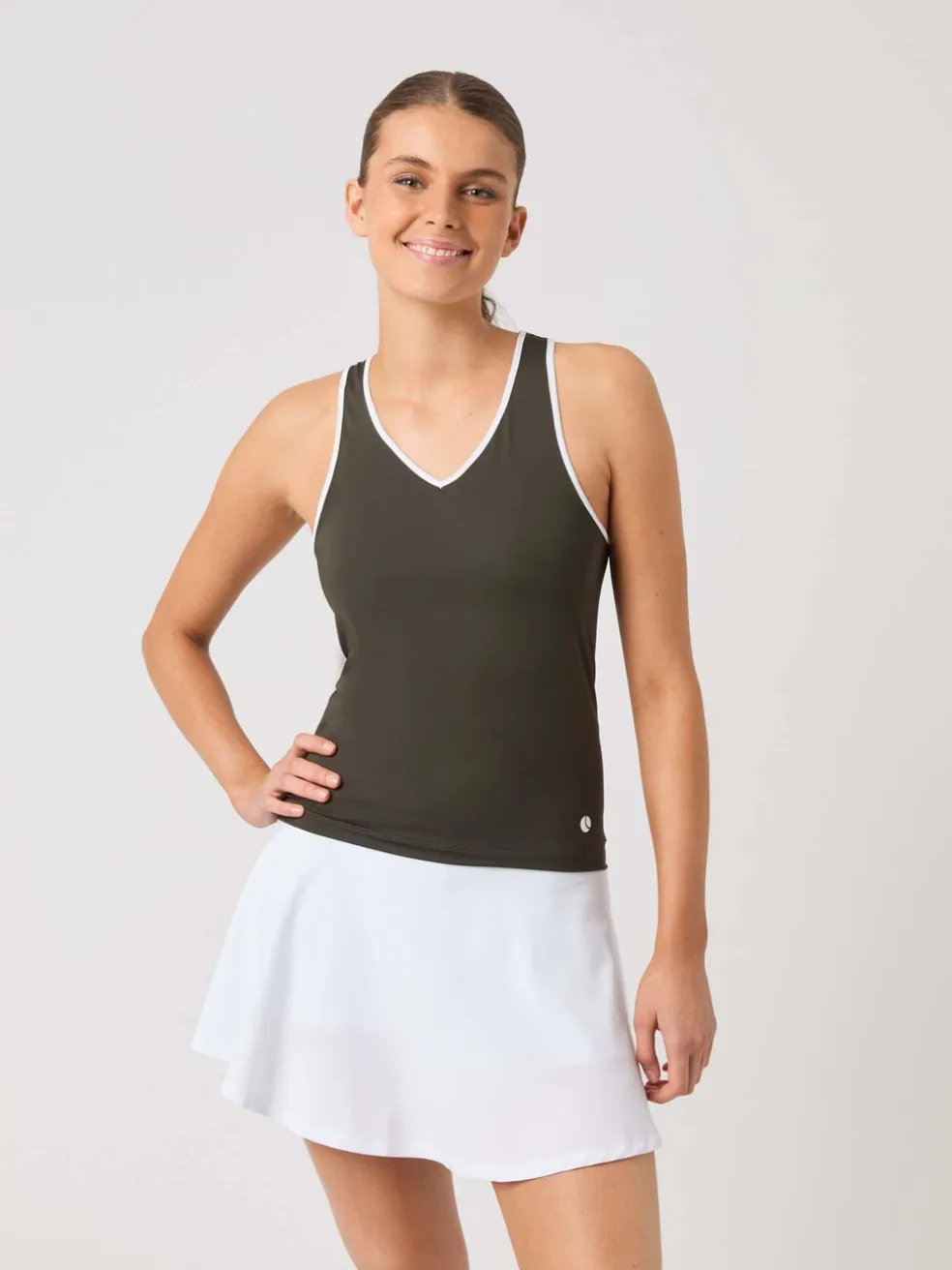 Ace V Neck Tank Top
