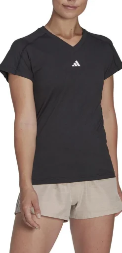 AEROREADY Train Essentials Minimal Branding V-hals T-shirt