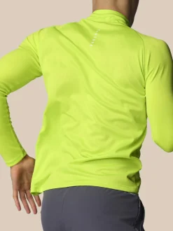 Aop 1/4 Zip Ls Top