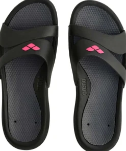 Arena Nina Black-darkgrey slippers