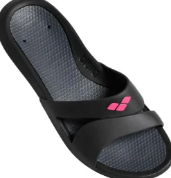 Arena Nina Black-darkgrey slippers
