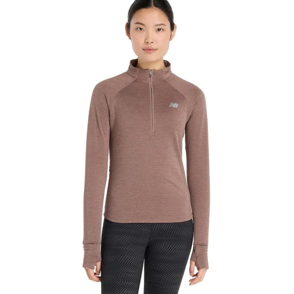 Athletics Heat Grid Half Zip longsleeve