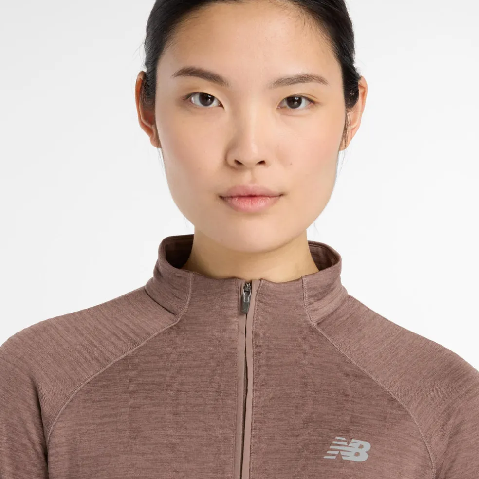 Athletics Heat Grid Half Zip longsleeve