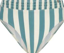 Bella Stripe bikinibroekje hoog