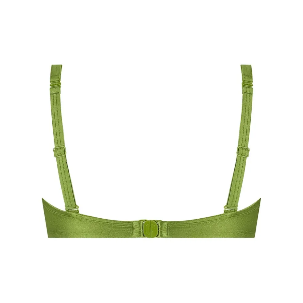 bikini top twisted padded wired