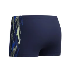 BOYS PLASTISOL PLACEMENT AQUASHT NVY/GRN