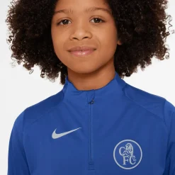 Chelsea FC Strike Third Big Kids' Dri-FIT Total 90 Soccer Knit Drill Top