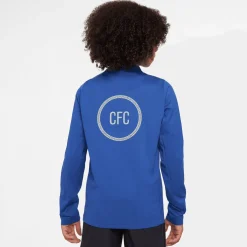Chelsea FC Strike Third Big Kids' Dri-FIT Total 90 Soccer Knit Drill Top