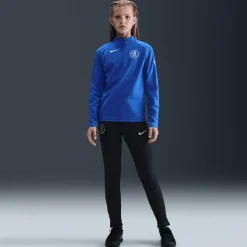 Chelsea FC Strike Third Big Kids' Dri-FIT Total 90 Soccer Knit Drill Top