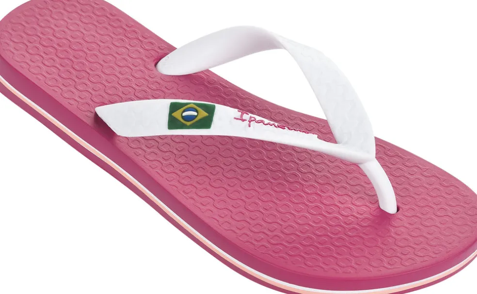 Classic Brasil kids slippers