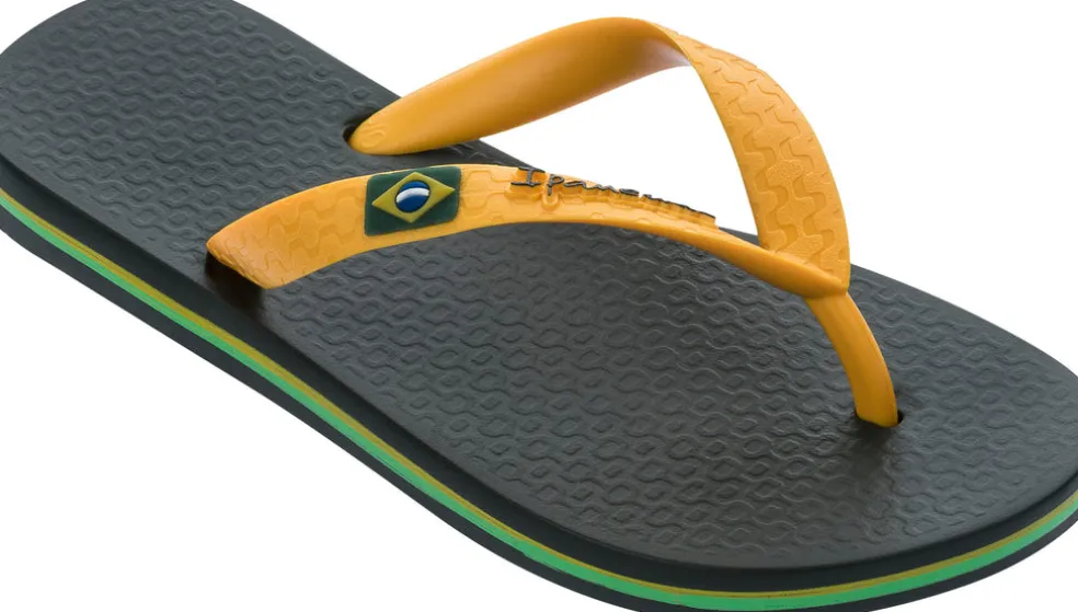 Classic Brasil kids slippers