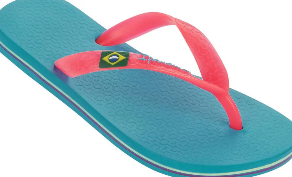 Classic Brasil kids slippers