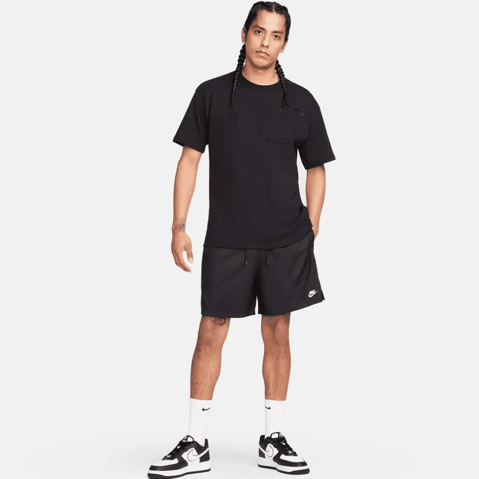 club Geweven heren short