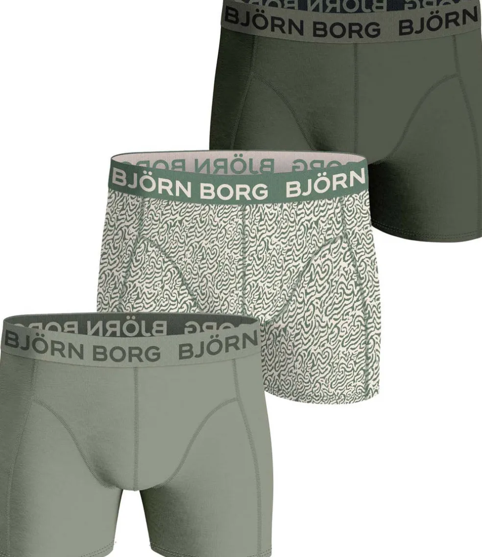 Cotton Stretch 3p boxershorts