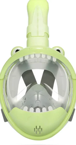 Crocodile green kids snorkelmasker