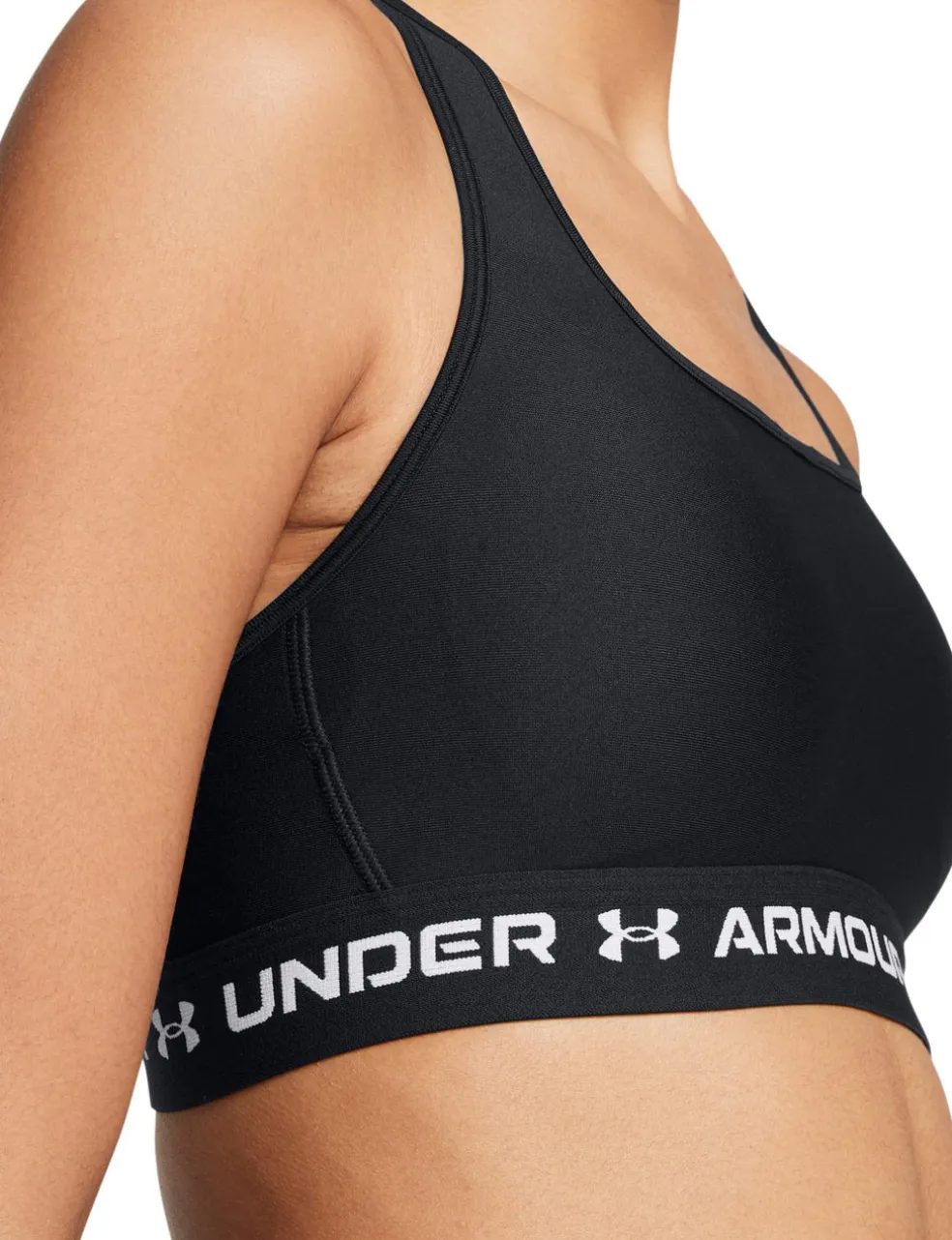 crossback mid bra-blk