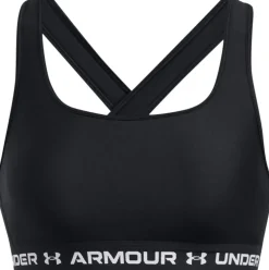 crossback mid bra-blk