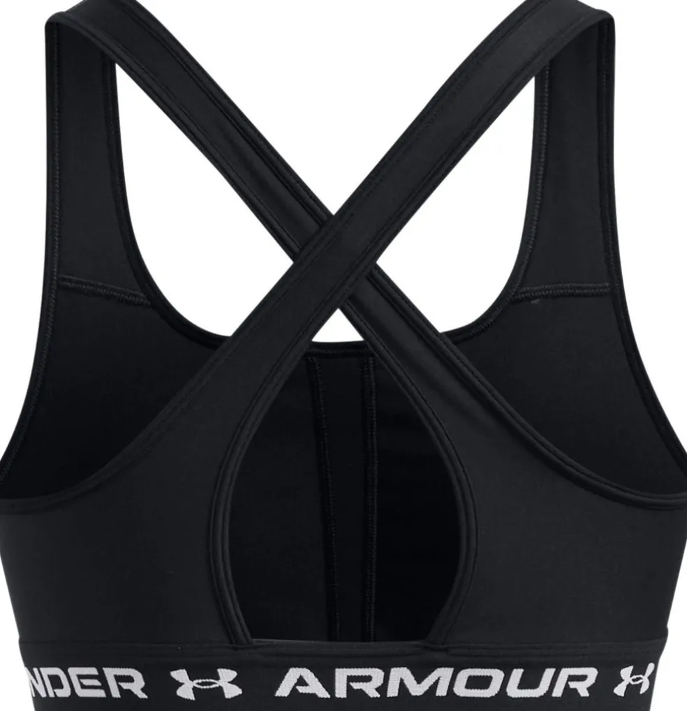 crossback mid bra-blk