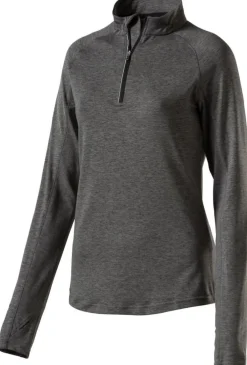 CUSCA wmsDa.Langarmshirt/Halbzipp88%Pes 12%El DryPlusEc