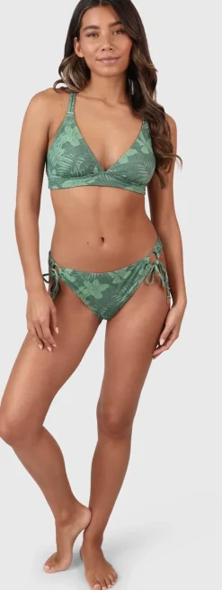 Delphina-leaf Women Bikini Top