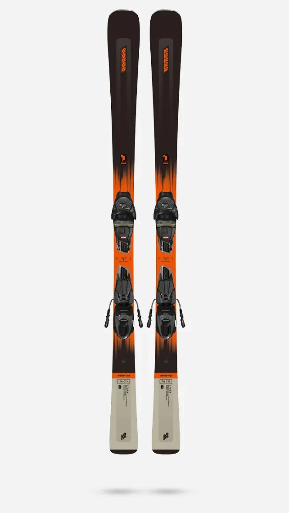Disruption 76 CTI M3 11 Compact Quikclik ski's