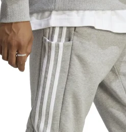 Essentials French Terry Tapered Cuff 3-Stripes broek