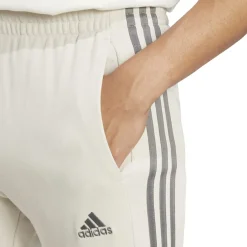Essentials French Terry Tapered Cuff 3-Stripes broek