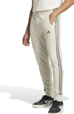 Essentials French Terry Tapered Cuff 3-Stripes broek