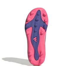f50 hyperfast club velcro fg/mg gras/kunstgras voetbalschoenen