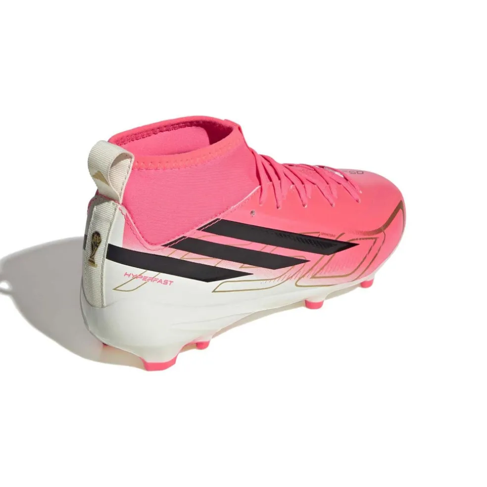 F50 Hyperfast League Mid Kids FG Gras voetbalschoenen