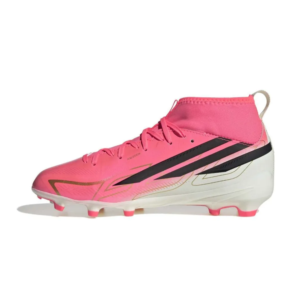 F50 Hyperfast League Mid Kids FG Gras voetbalschoenen