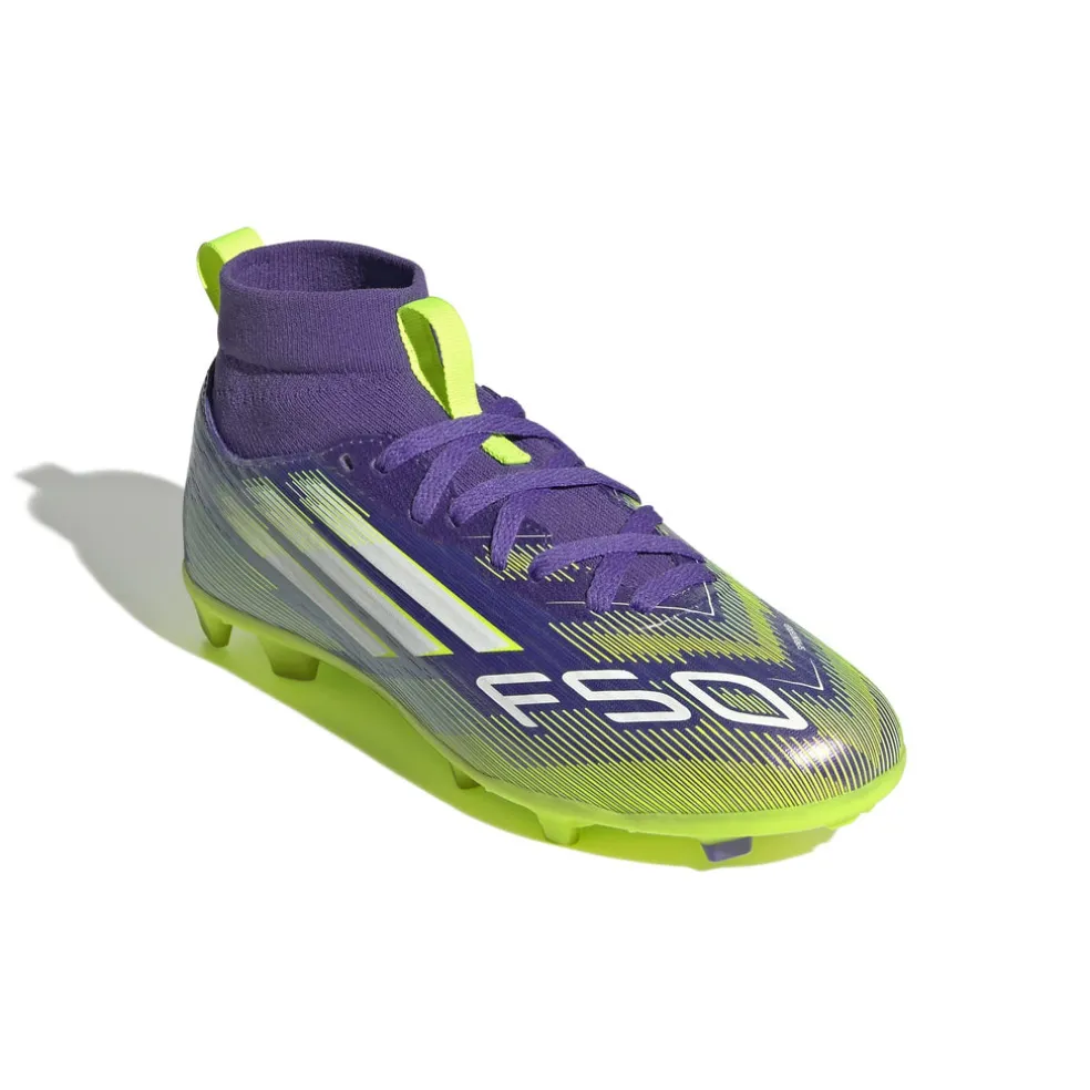 F50 League Mid Firm/Multi-Ground Voetbalschoenen Kids