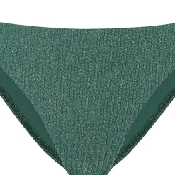 green glitter Bikinibroekje