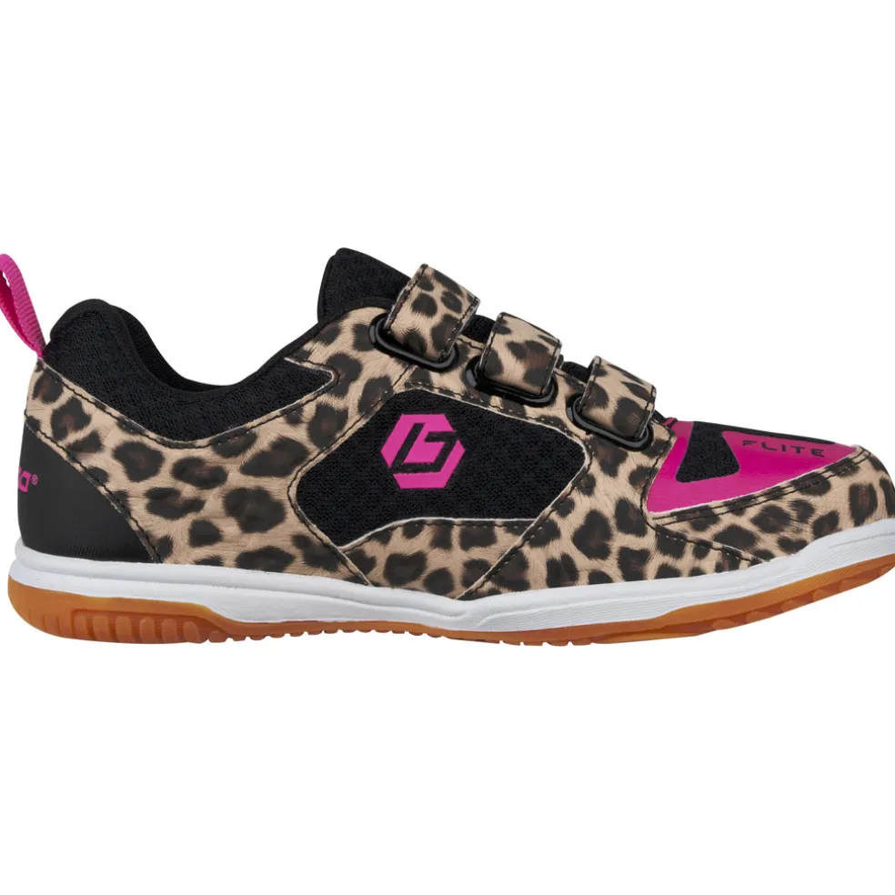 Indoor Velcro Leopard hockeyschoenen