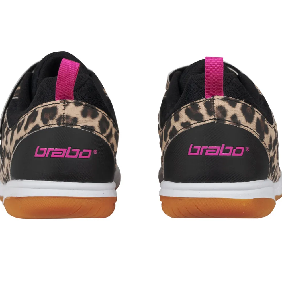 Indoor Velcro Leopard hockeyschoenen