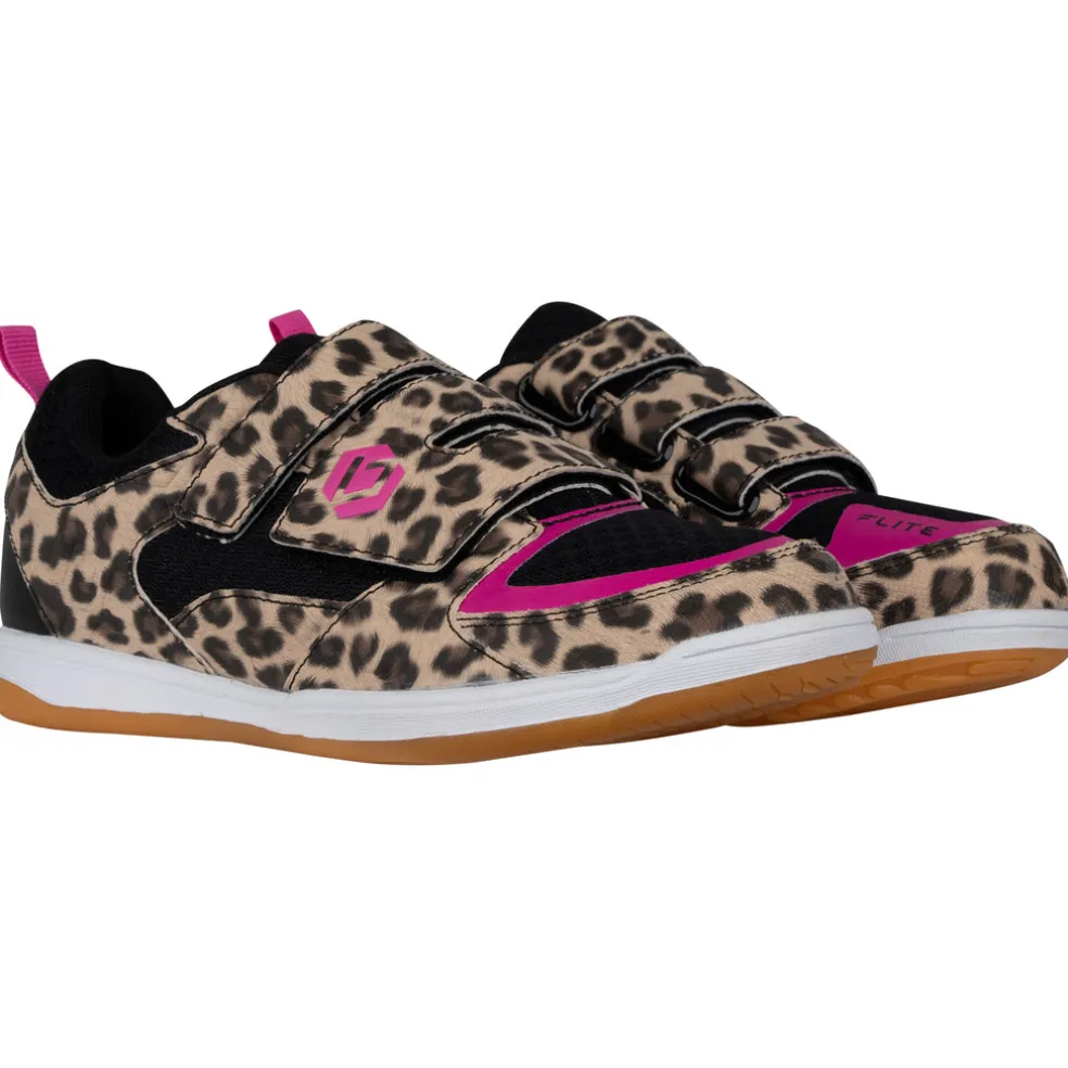 Indoor Velcro Leopard hockeyschoenen