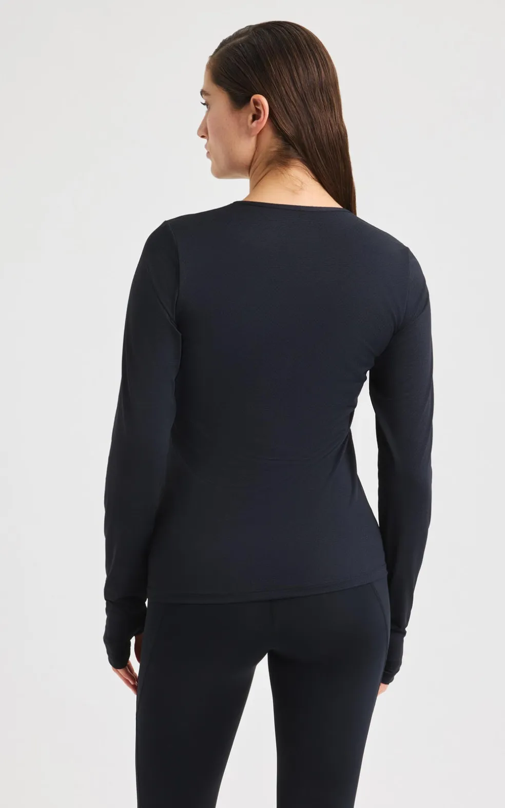 Jacquard Long Sleeve Top