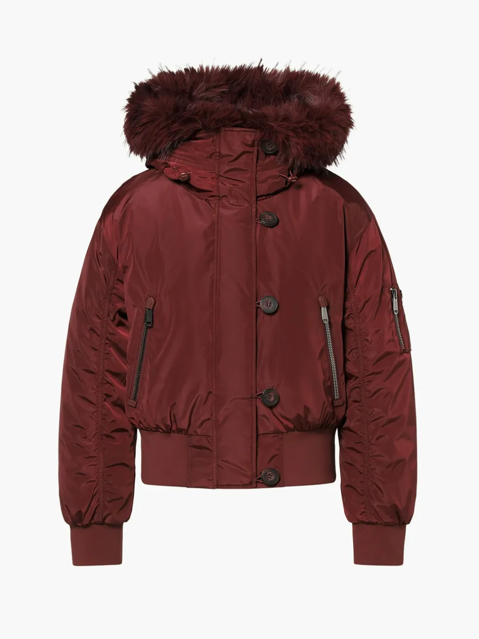 JEANNE ski jacket FAUX BORDER