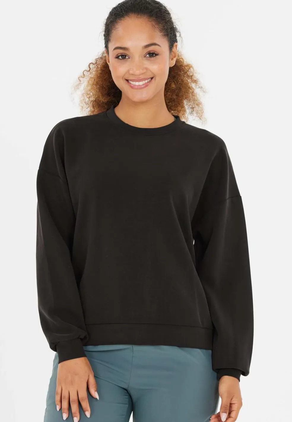 Jillnana Cre Neck Sweater