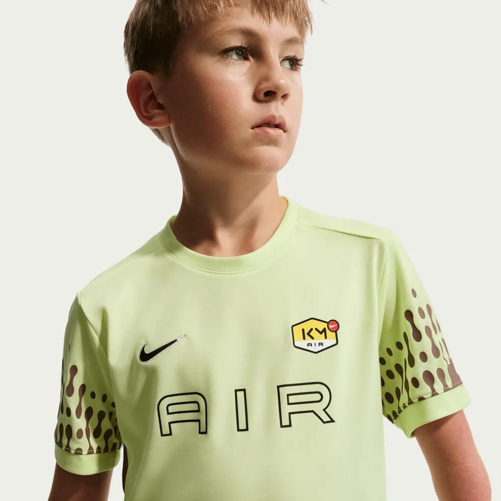 Kylian Mbappe Academy Big Kids' Dri-FIT VoetbalShirt