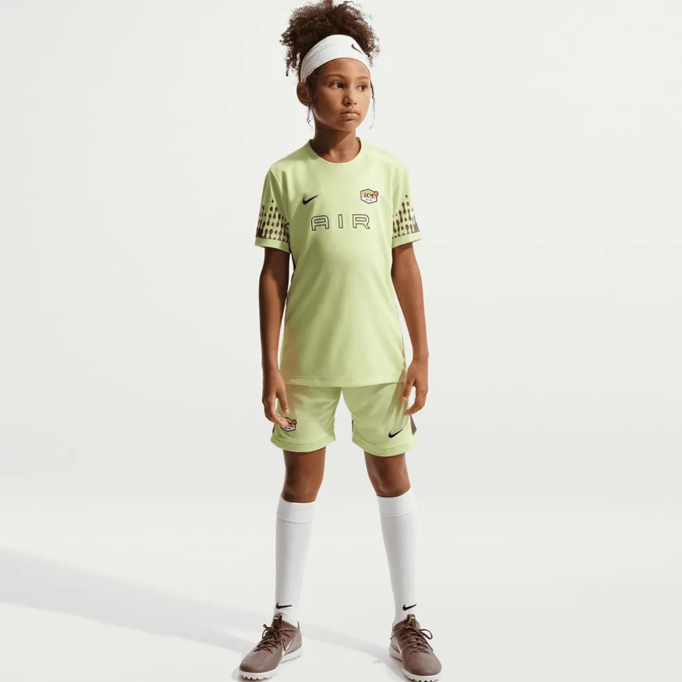 Kylian Mbappe Academy Big Kids' Dri-FIT VoetbalShirt