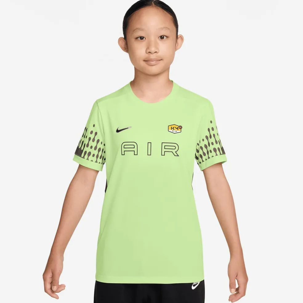 Kylian Mbappe Academy Big Kids' Dri-FIT VoetbalShirt