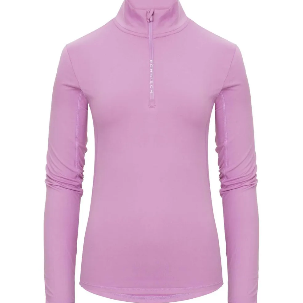 layering half zip top