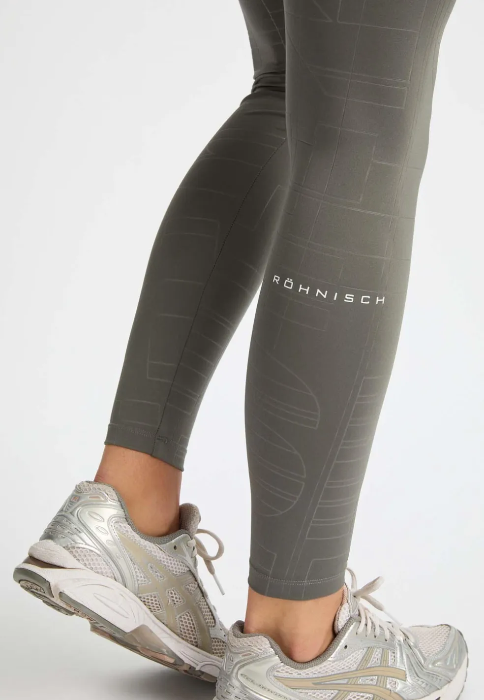 Logo Effect High Waist Tights