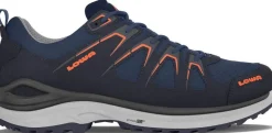 lowa innox evo gtx lo asphalt/blue