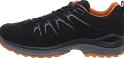 lowa innox evo gtx lo asphalt/blue