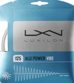 Luxilon Alu Power Vibe Silver 1.25mm tennissnaar
