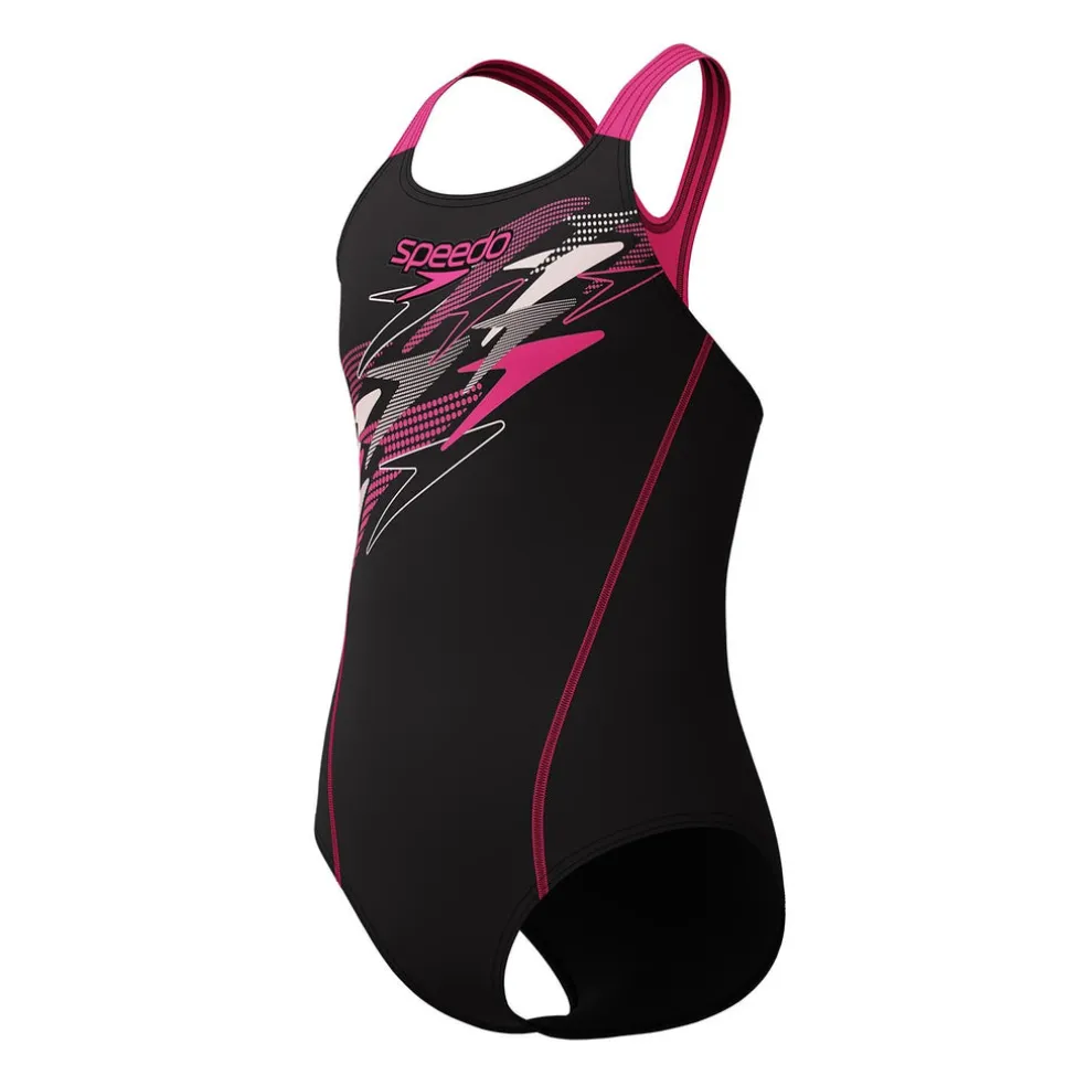MEDLEY LOGO MEDALIST 1PC BLK/PNK